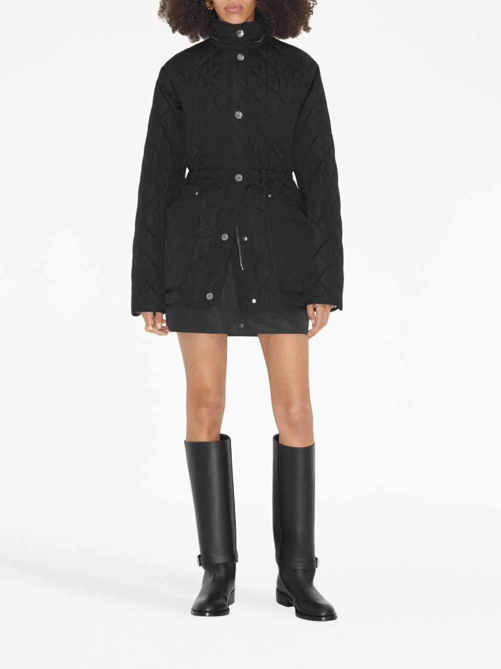 Burberry Diamond Quilted Nylon Jacket