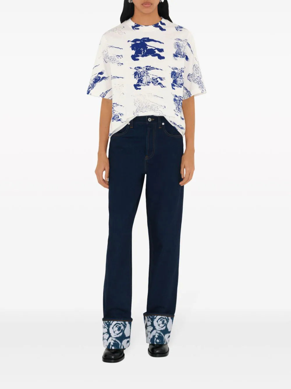 Burberry Ekd Cotton T-shirt