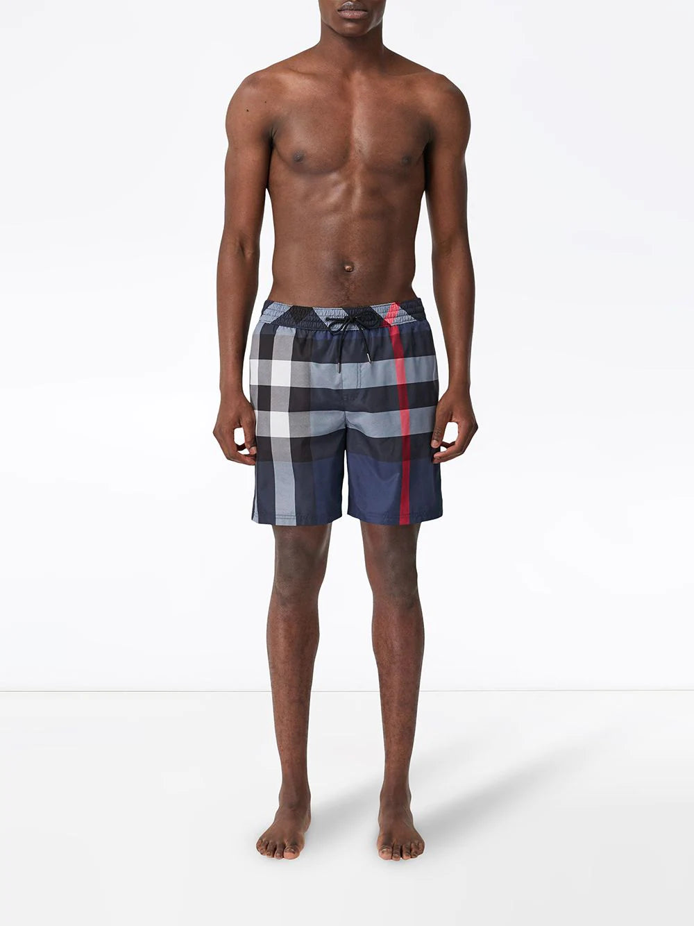 Burberry Exaggerated Check Swim Shorts