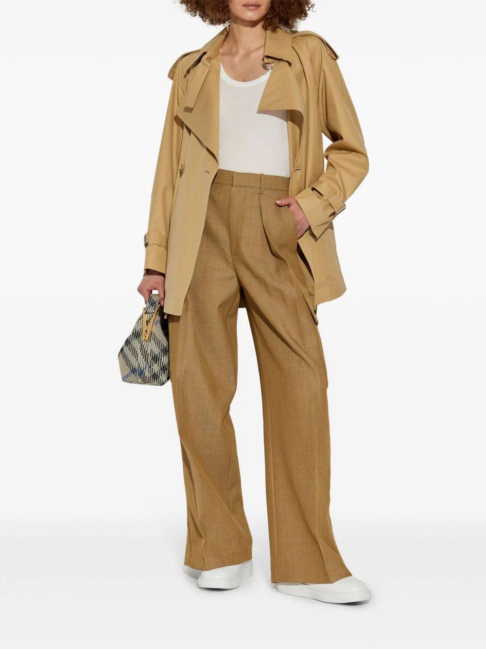 Burberry Gabardine Trench Jacket