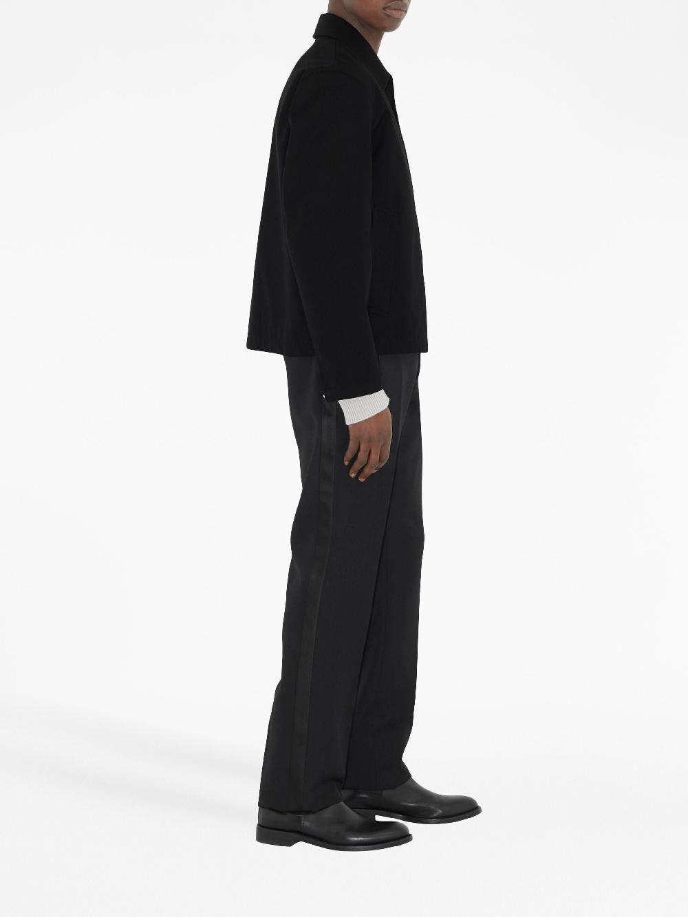 Burberry Harrington Jacket In Gabardine