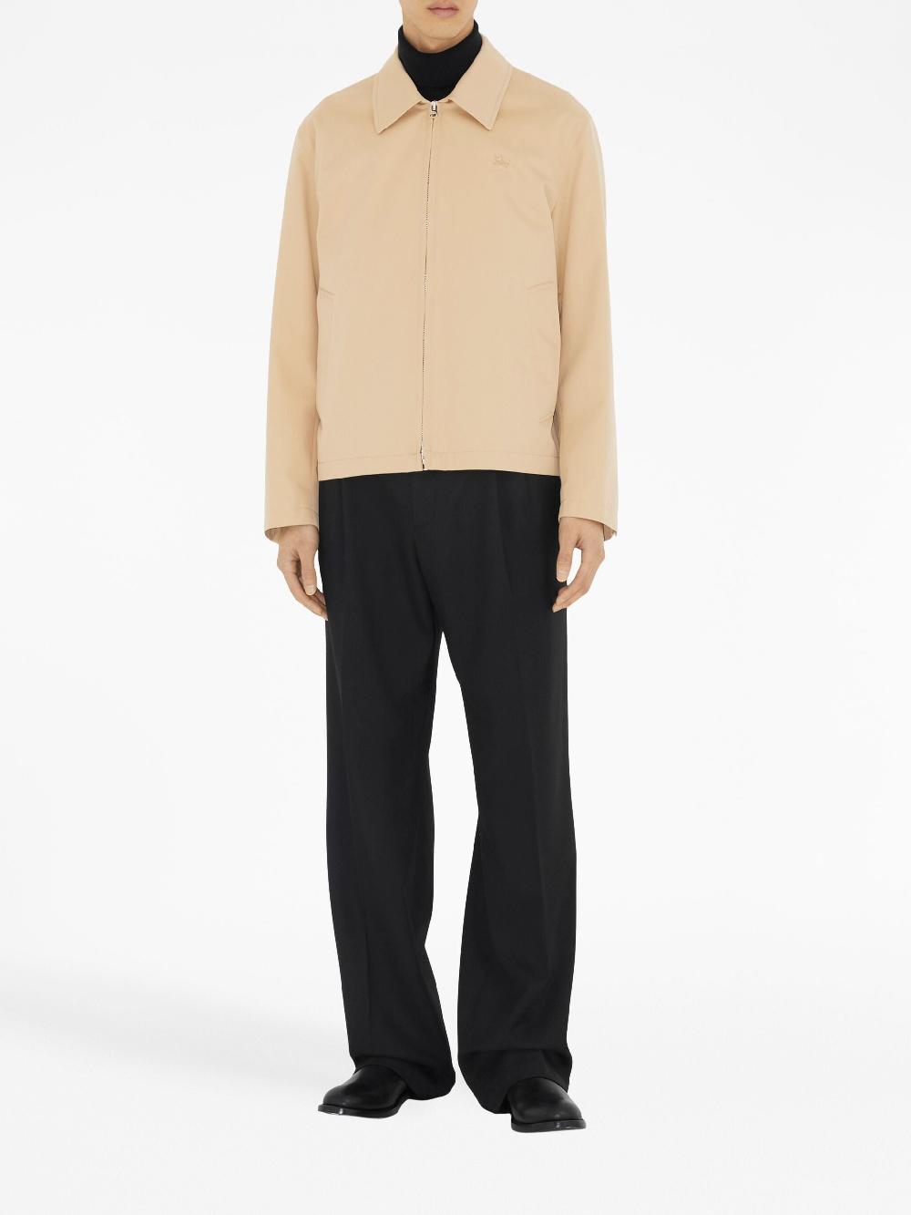 Burberry Harrington Jacket In Gabardine