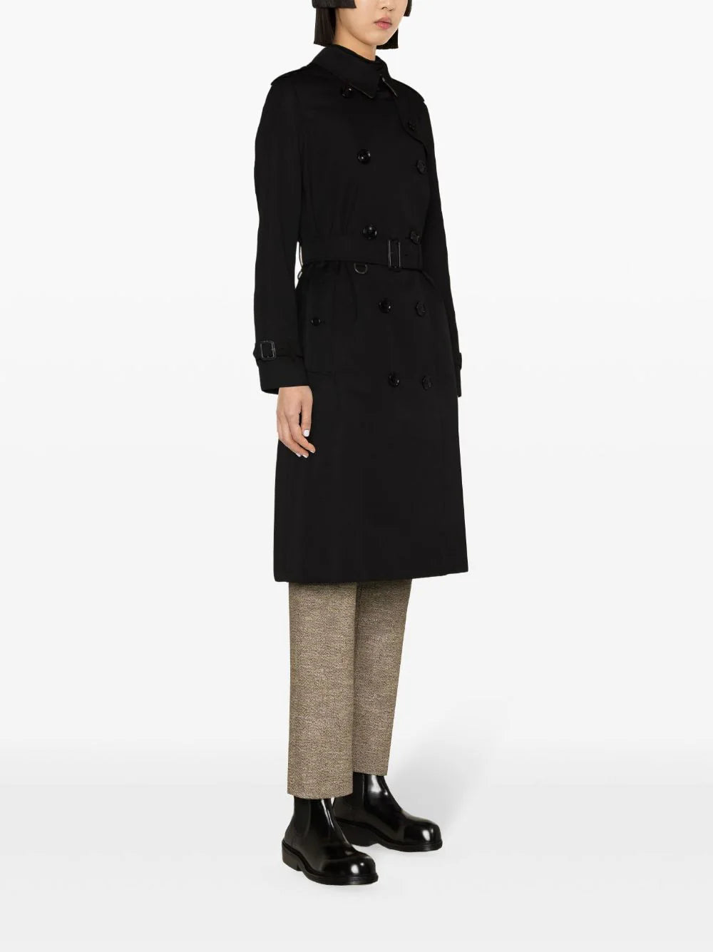 Burberry Heritage Kensington Long Trench Coat
