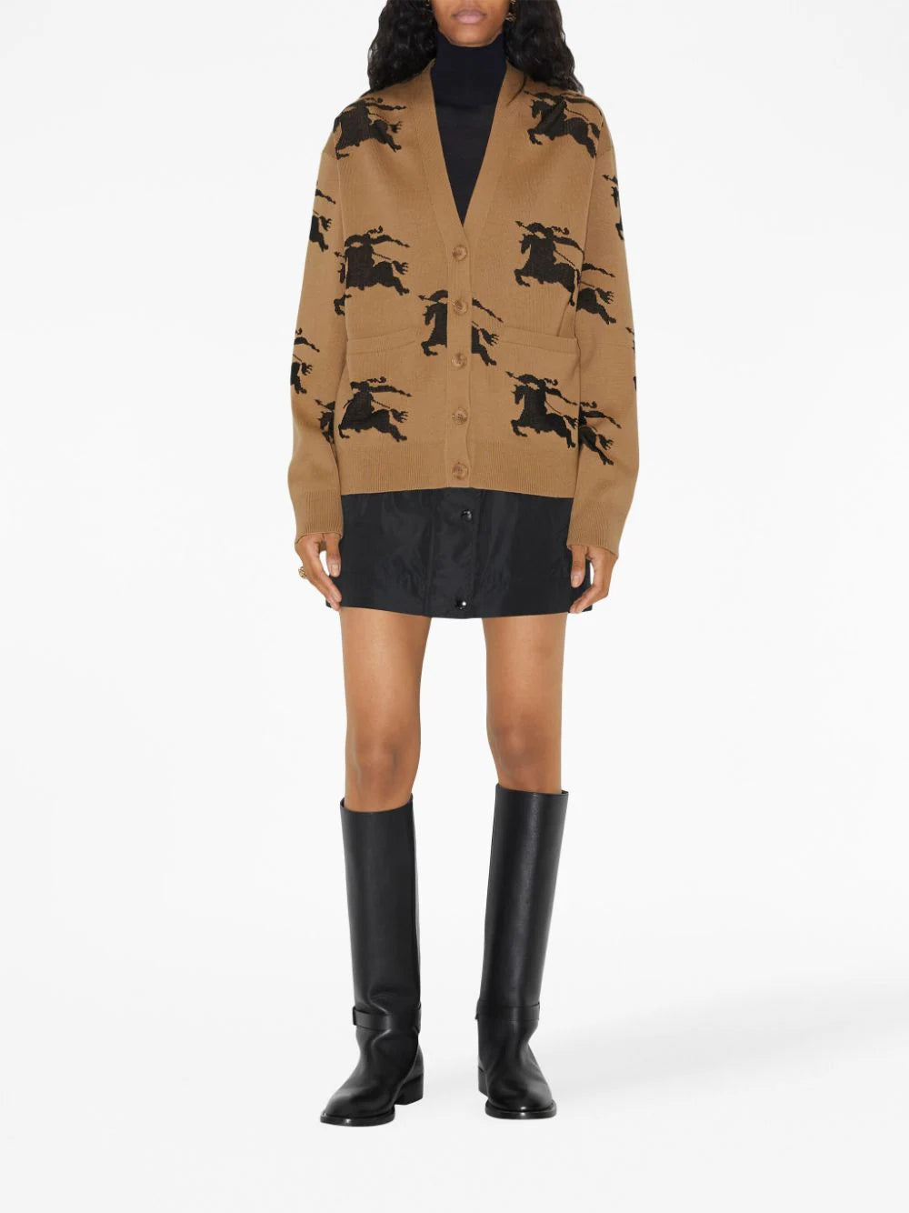 Burberry Jacquard Cardigan