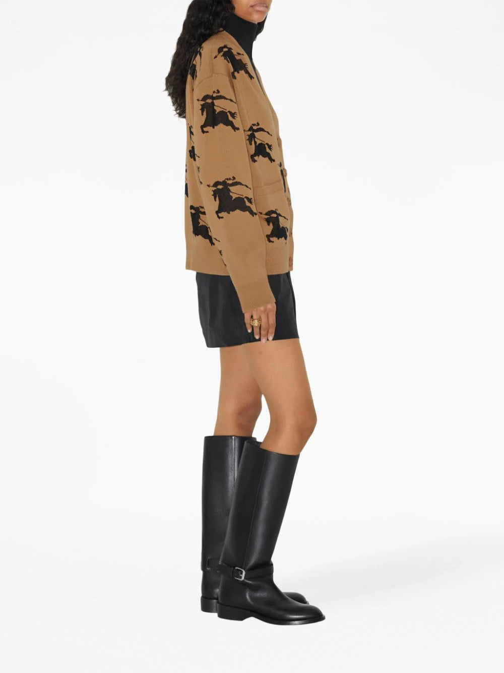 Burberry Jacquard Cardigan