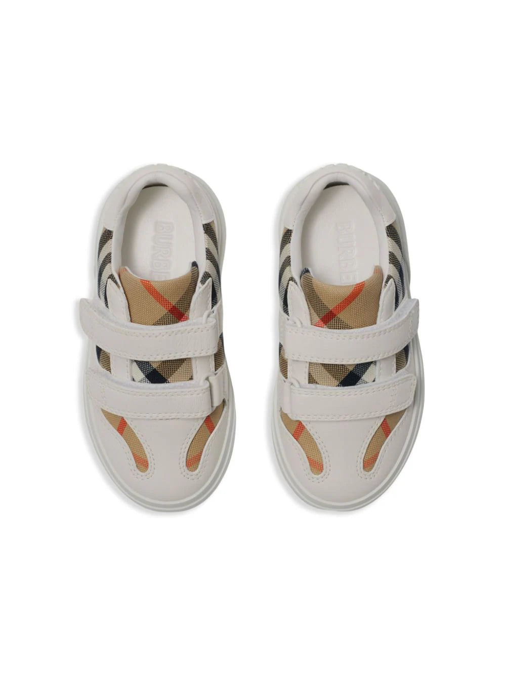 Burberry Kids Check Sneakers