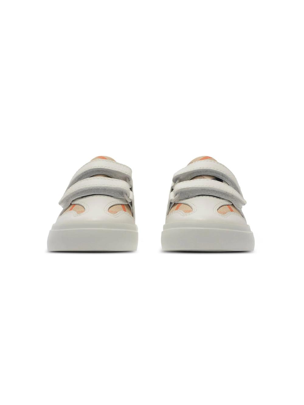 Burberry Kids Check Sneakers