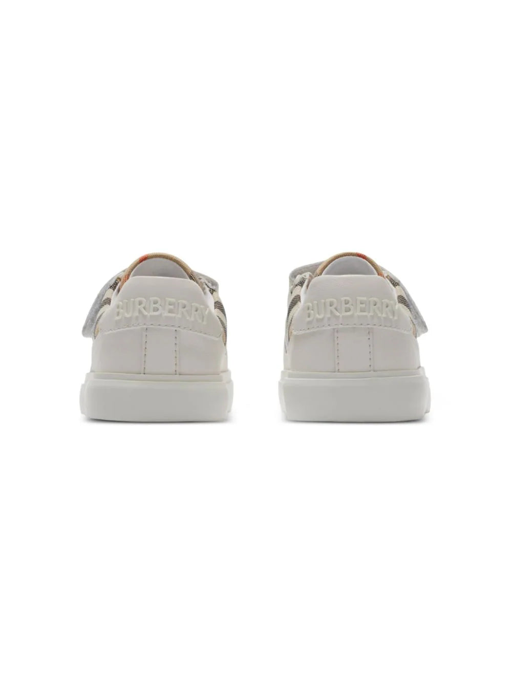 Burberry Kids Check Sneakers
