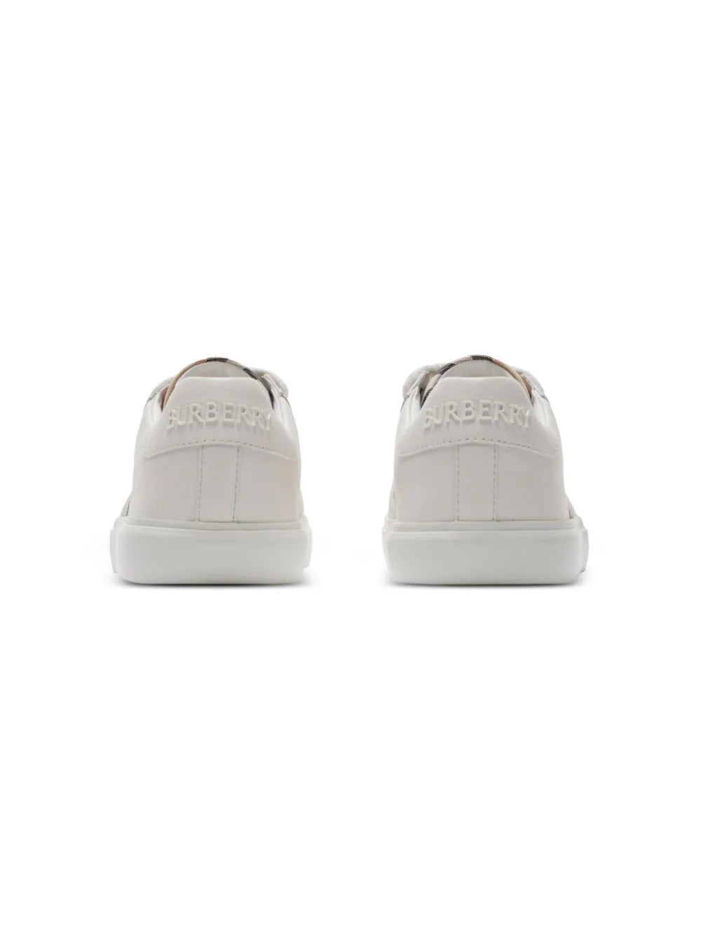 Burberry Kids Check Sneakers