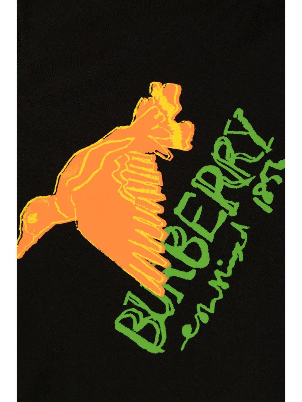 Burberry Kids Cotton T-shirt With Logo