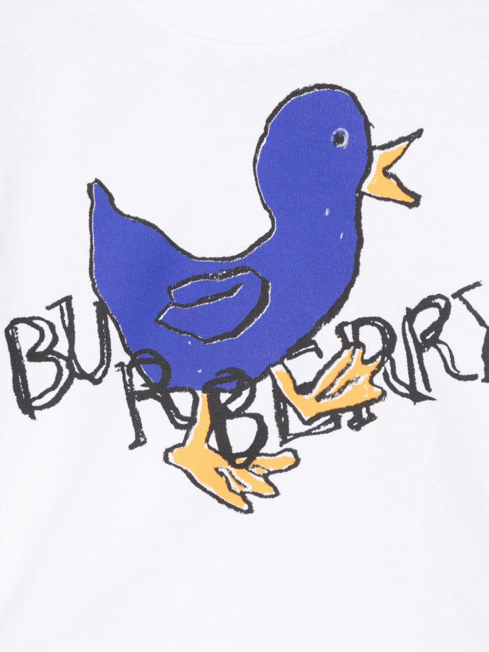 Burberry Kids Printed T-shirt