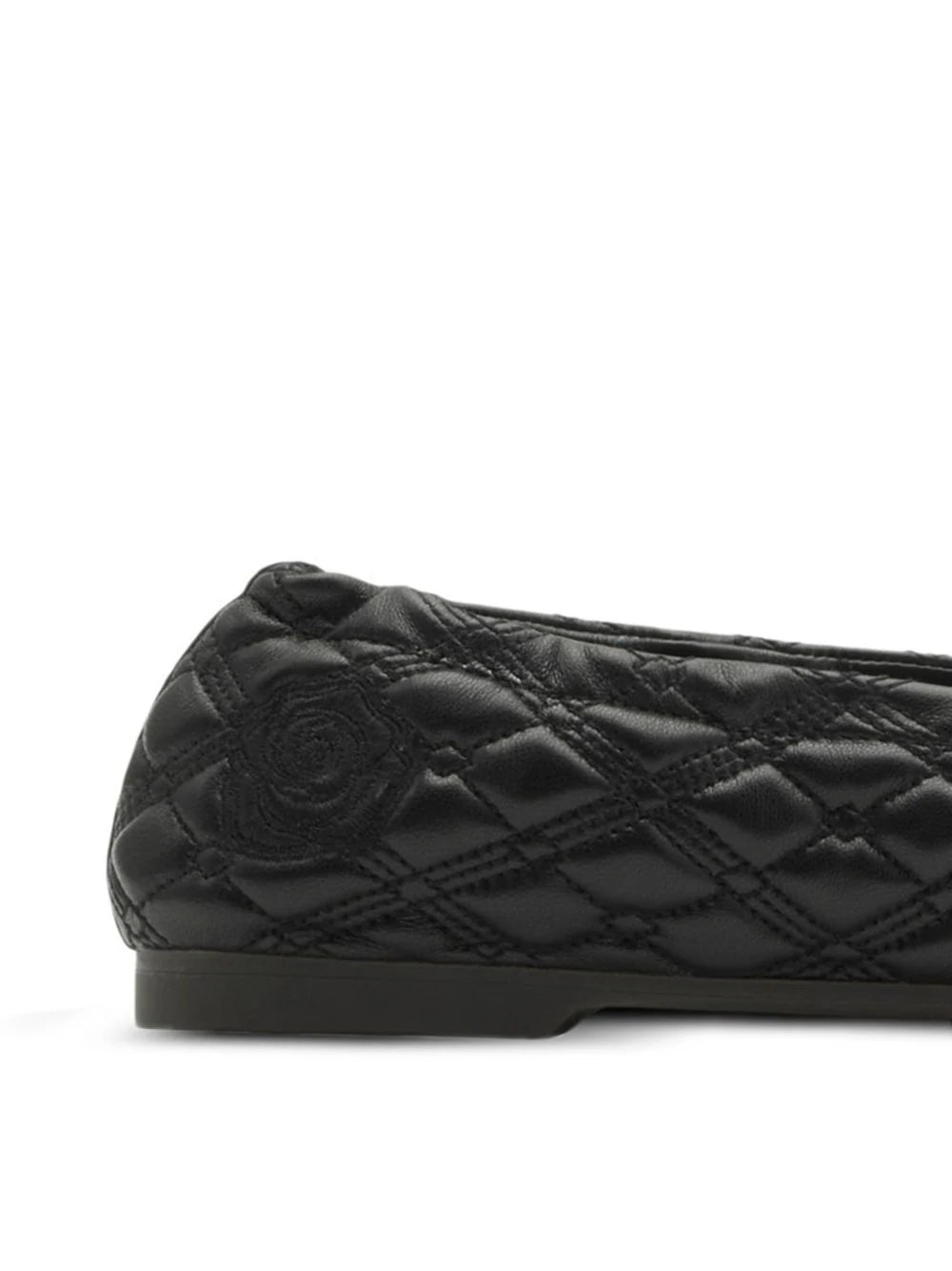 Burberry Leather Sadler Ballerinas