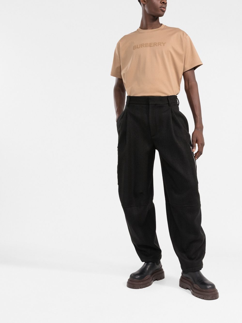 Burberry Logo Oversized T-shirt