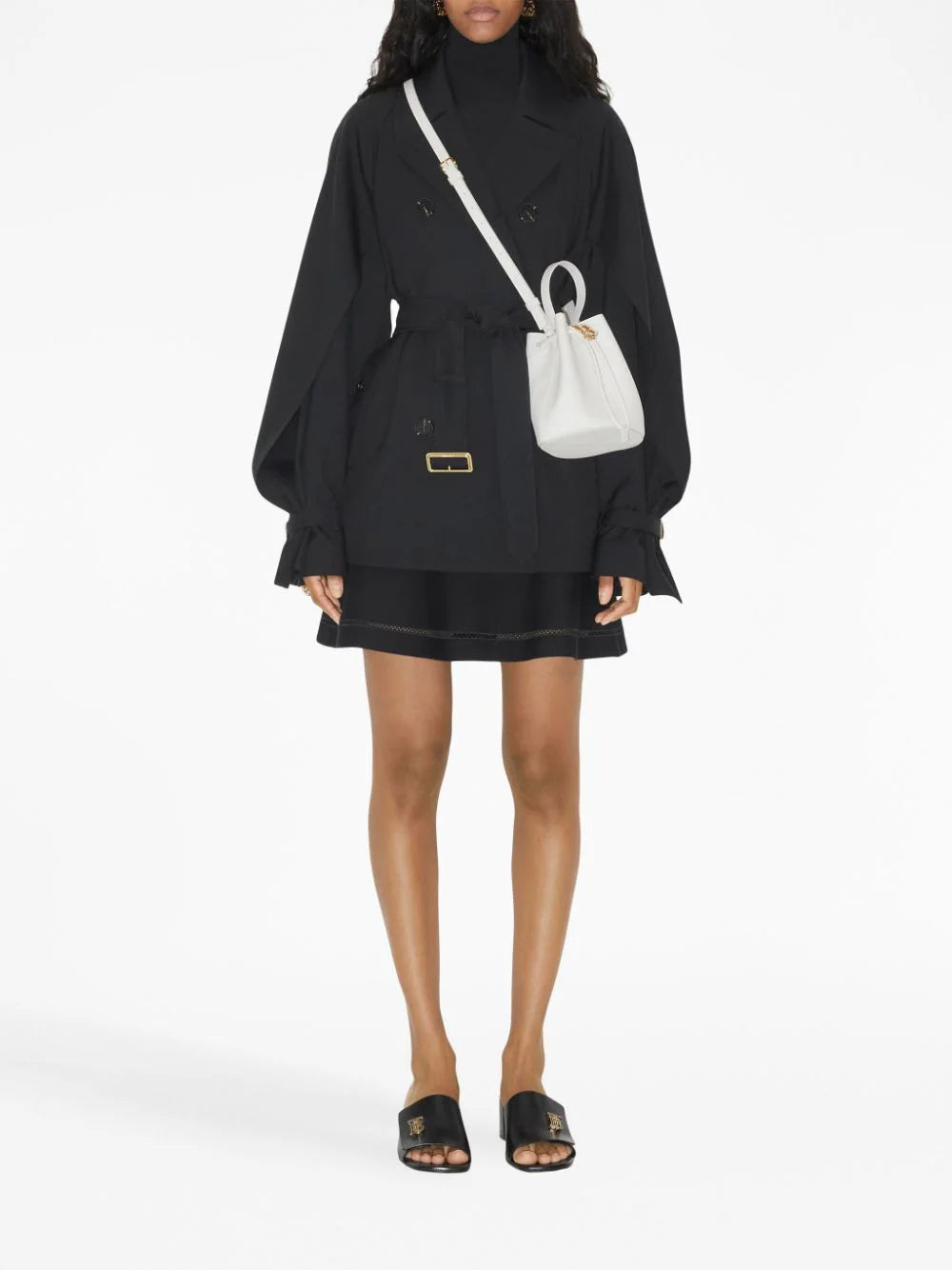 Burberry Mini Tb Bucket Bag