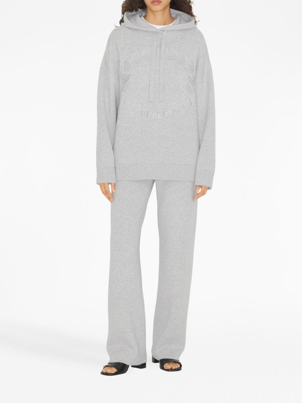 Burberry Oak Leaf Crest Oversized Hoodie