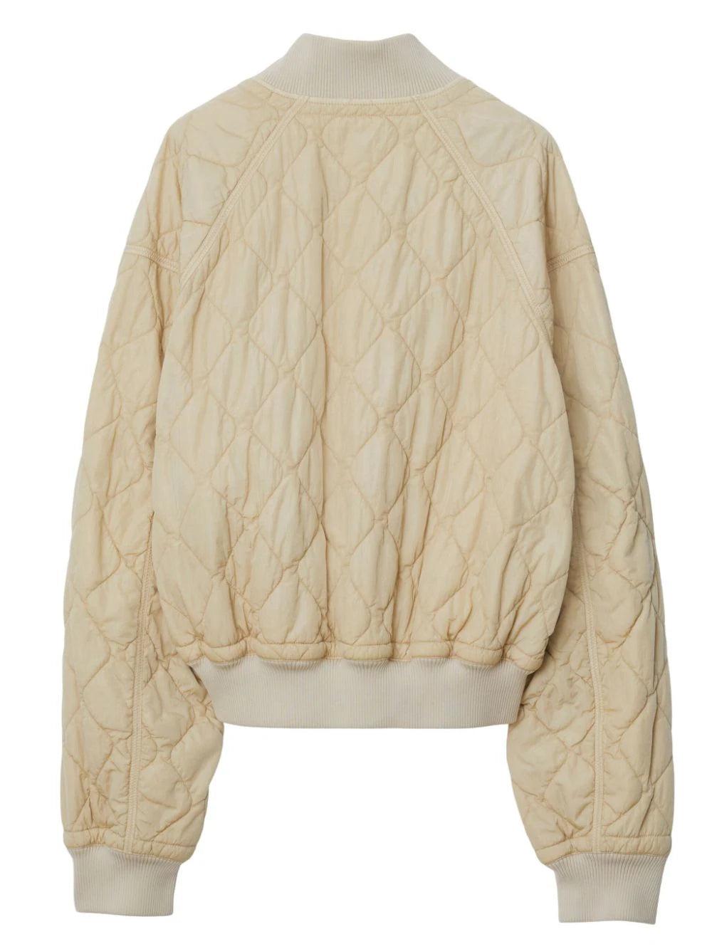 Burberry Quilted Nylon Bomber Jacket