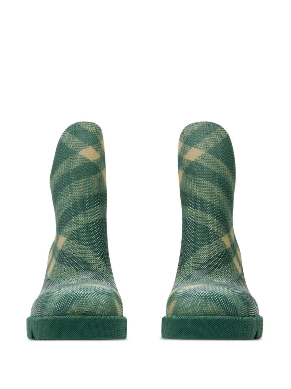 Burberry Rubber Marsh Heel Boots