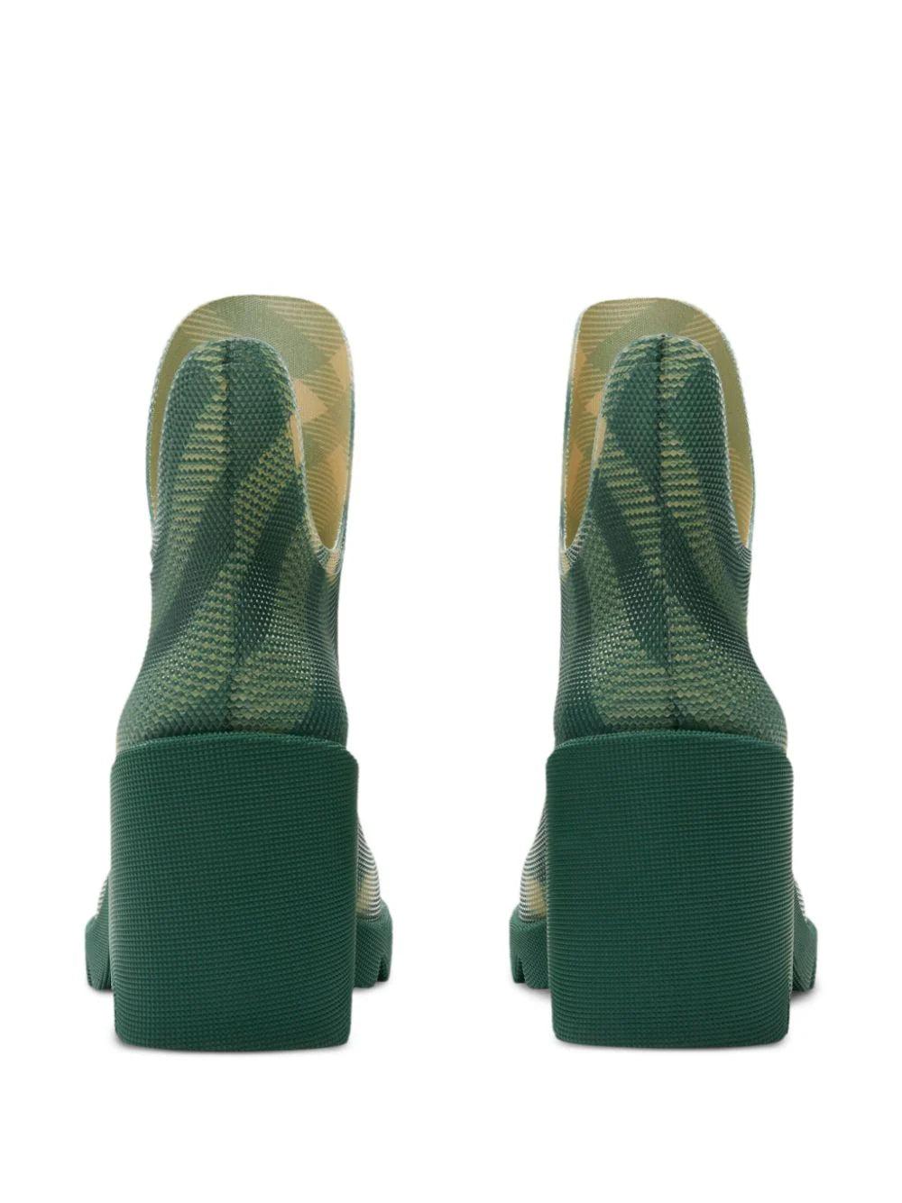 Burberry Rubber Marsh Heel Boots