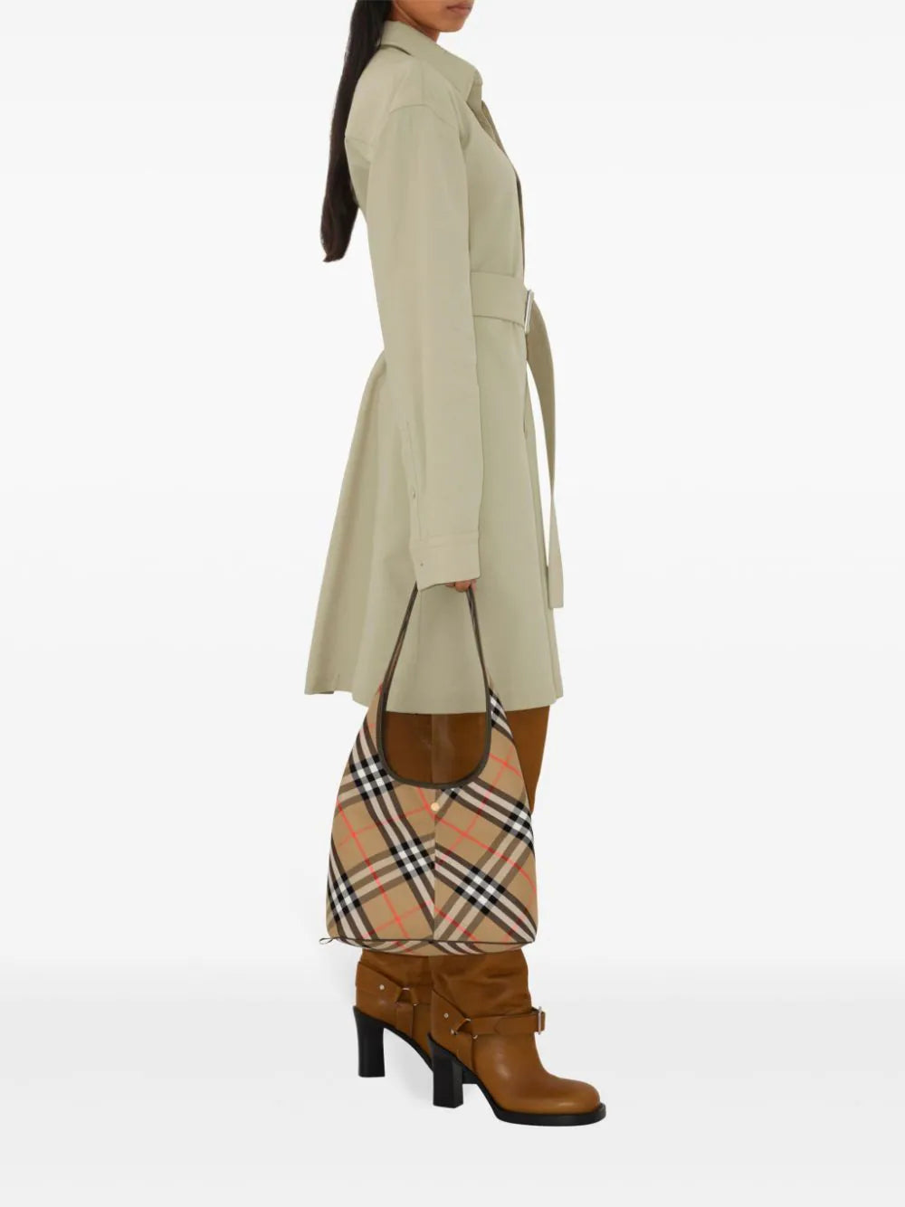 Burberry Small Check Shoulder Bag