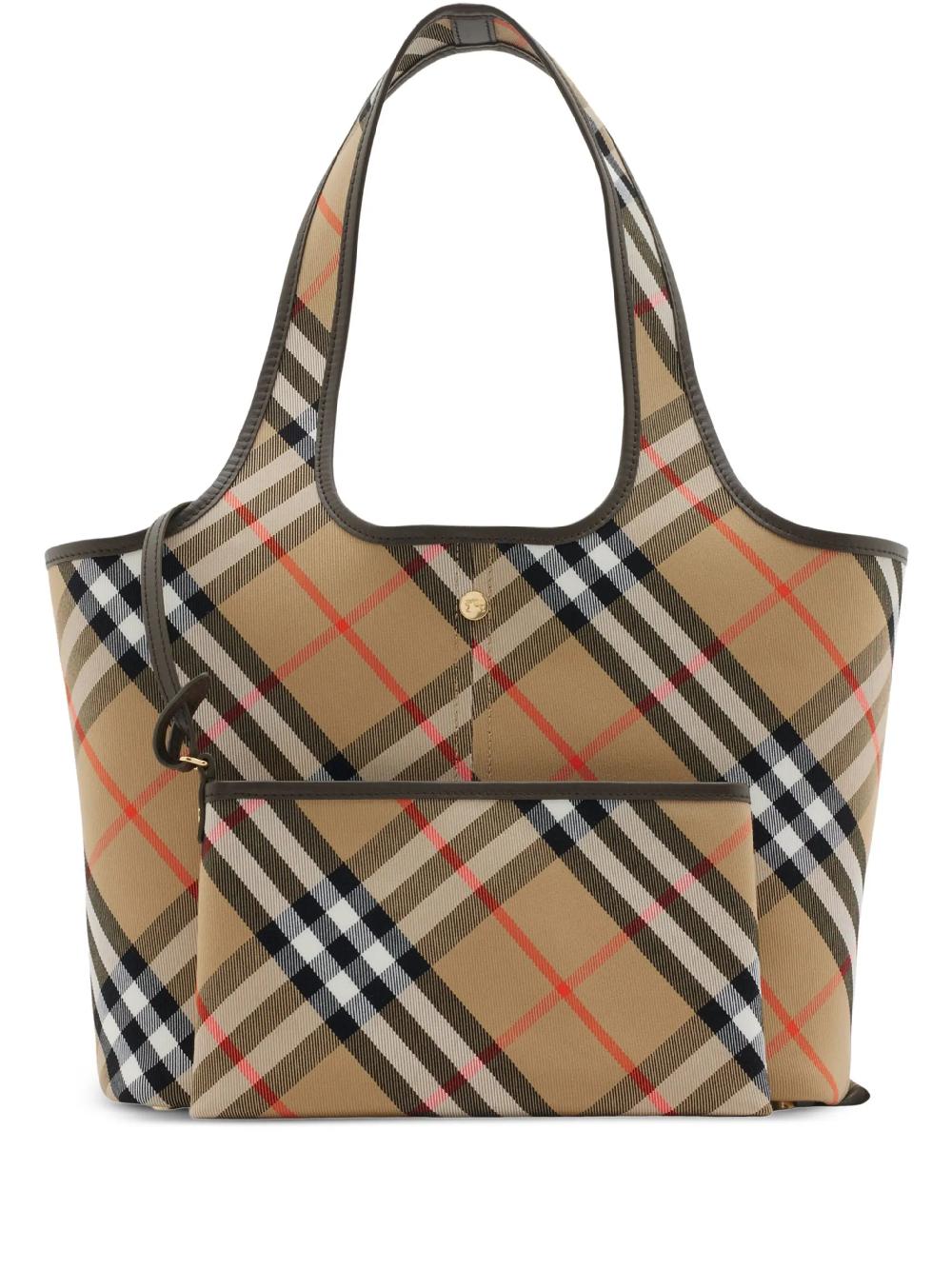 Burberry Small Check Tote