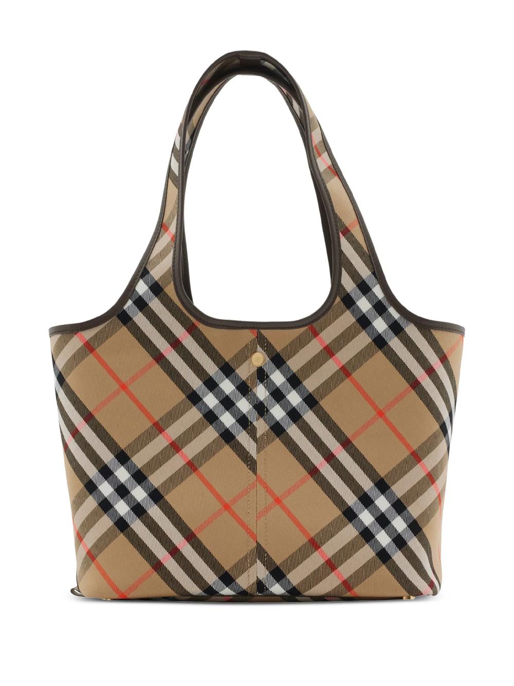 Burberry Small Check Tote