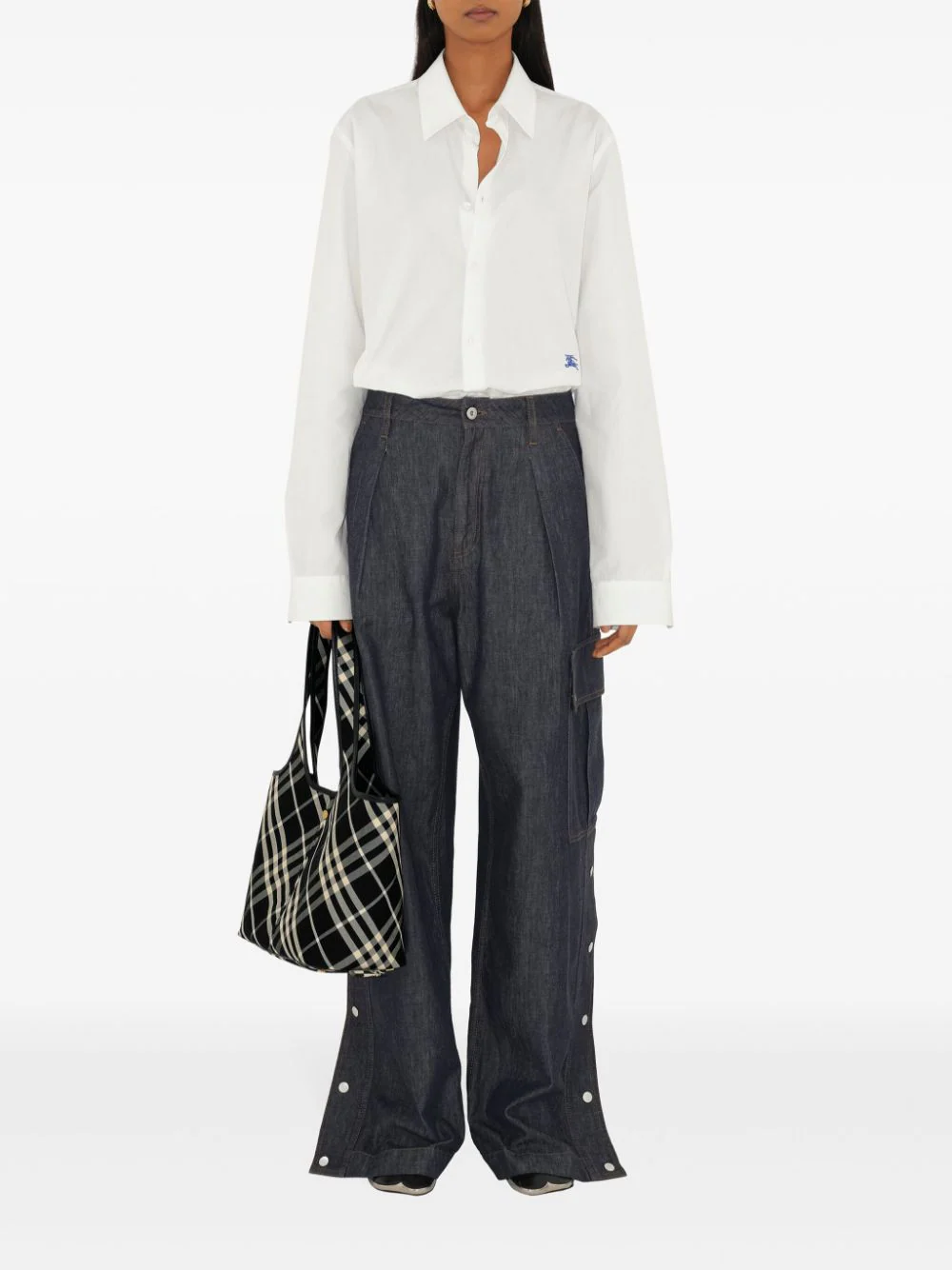 Burberry Small Check Tote