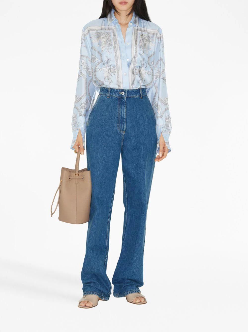 Burberry Statue Print Shirt