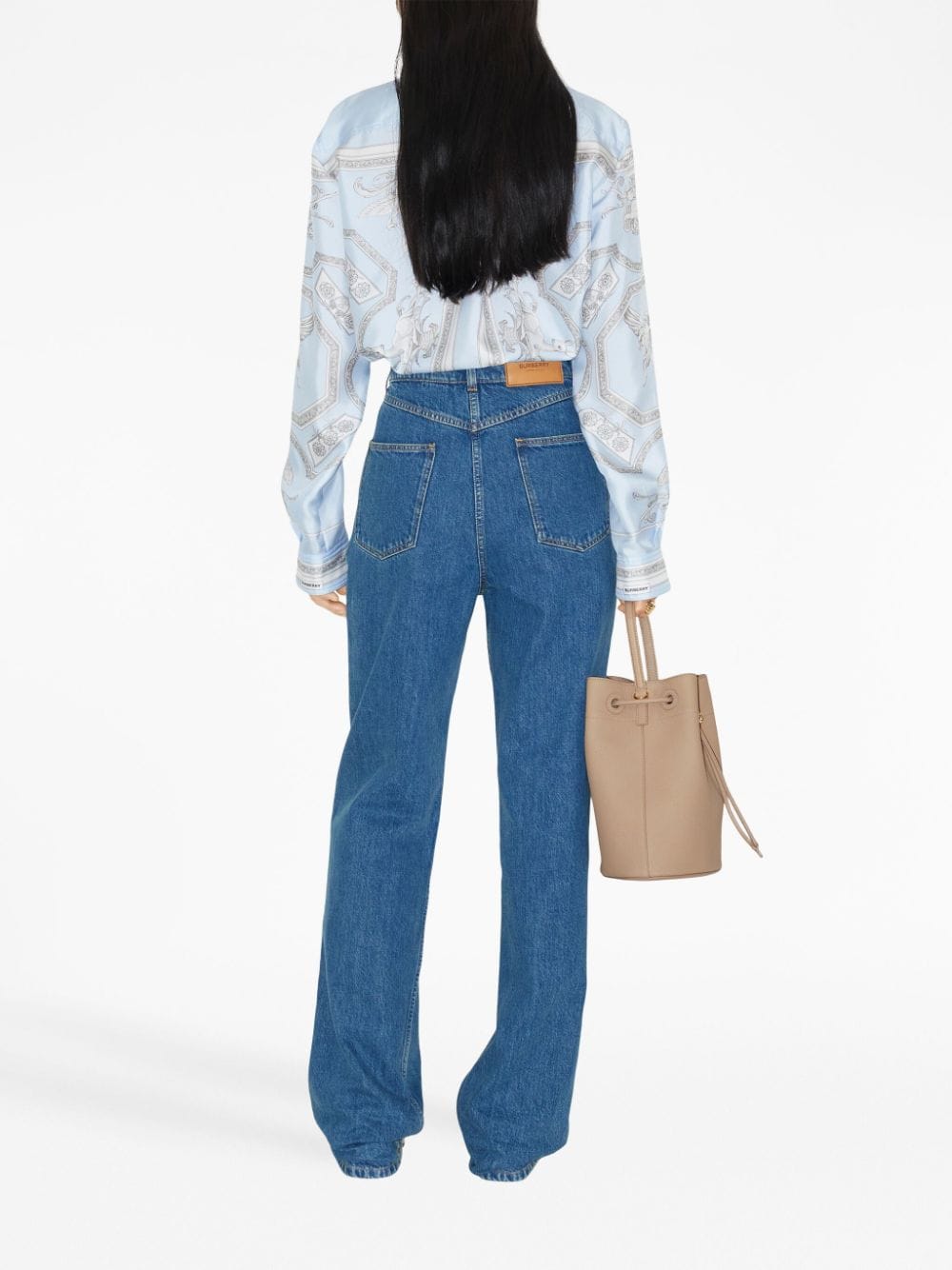 Burberry Statue Print Shirt