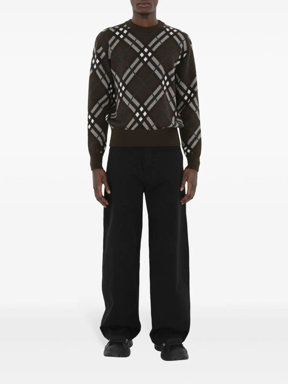 Burberry Sweater With Check