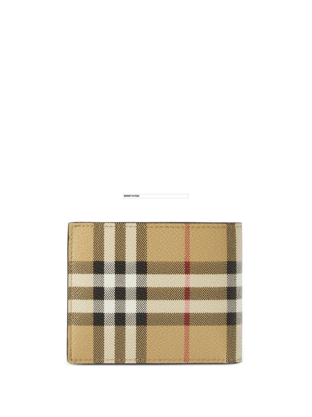Burberry Vintage Check Bifold Wallet
