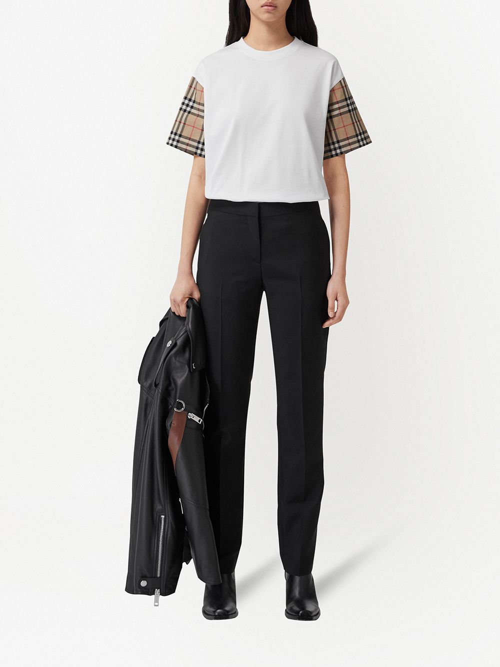 Burberry Vintage Check Oversized T-shirt