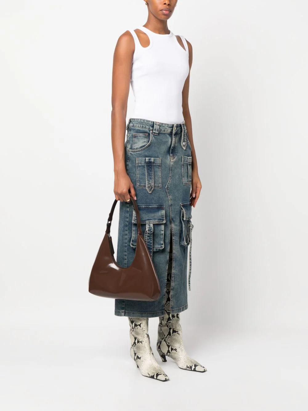 BY FAR Amber Bear Bag