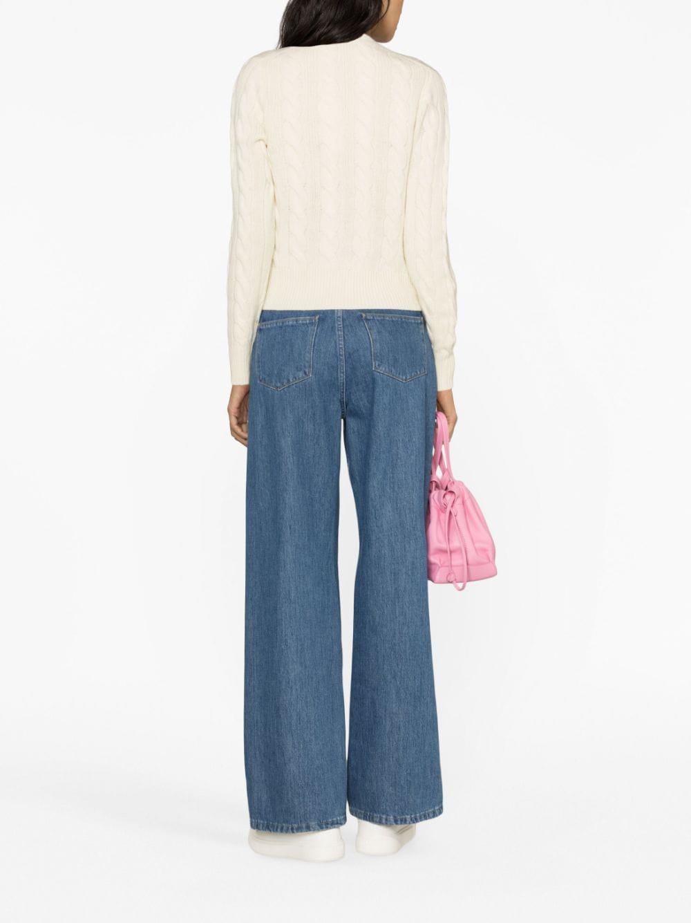 POLO RALPH LAUREN Cable-knit Wool-cashmere Cardigan