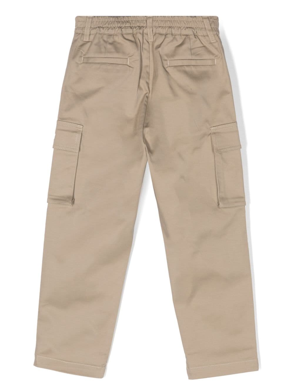 Golden Goose Kids Cargo Trousers With Embroidered Logo