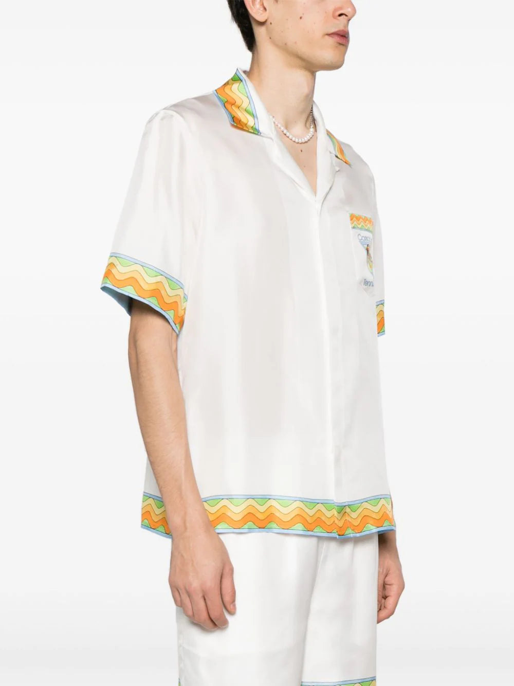 CASABLANCA Afro Cubism Tennis Club Shirt