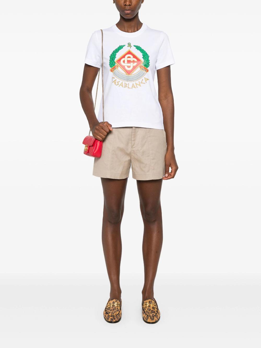 CASABLANCA Casa Crest T-shirt