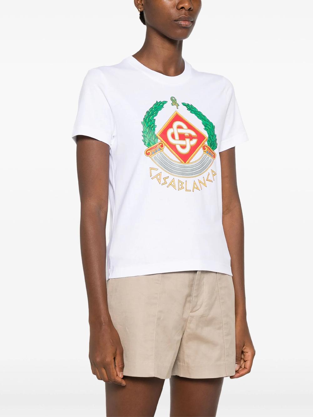 CASABLANCA Casa Crest T-shirt