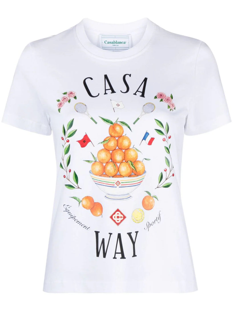 CASABLANCA Casa way t-shirt