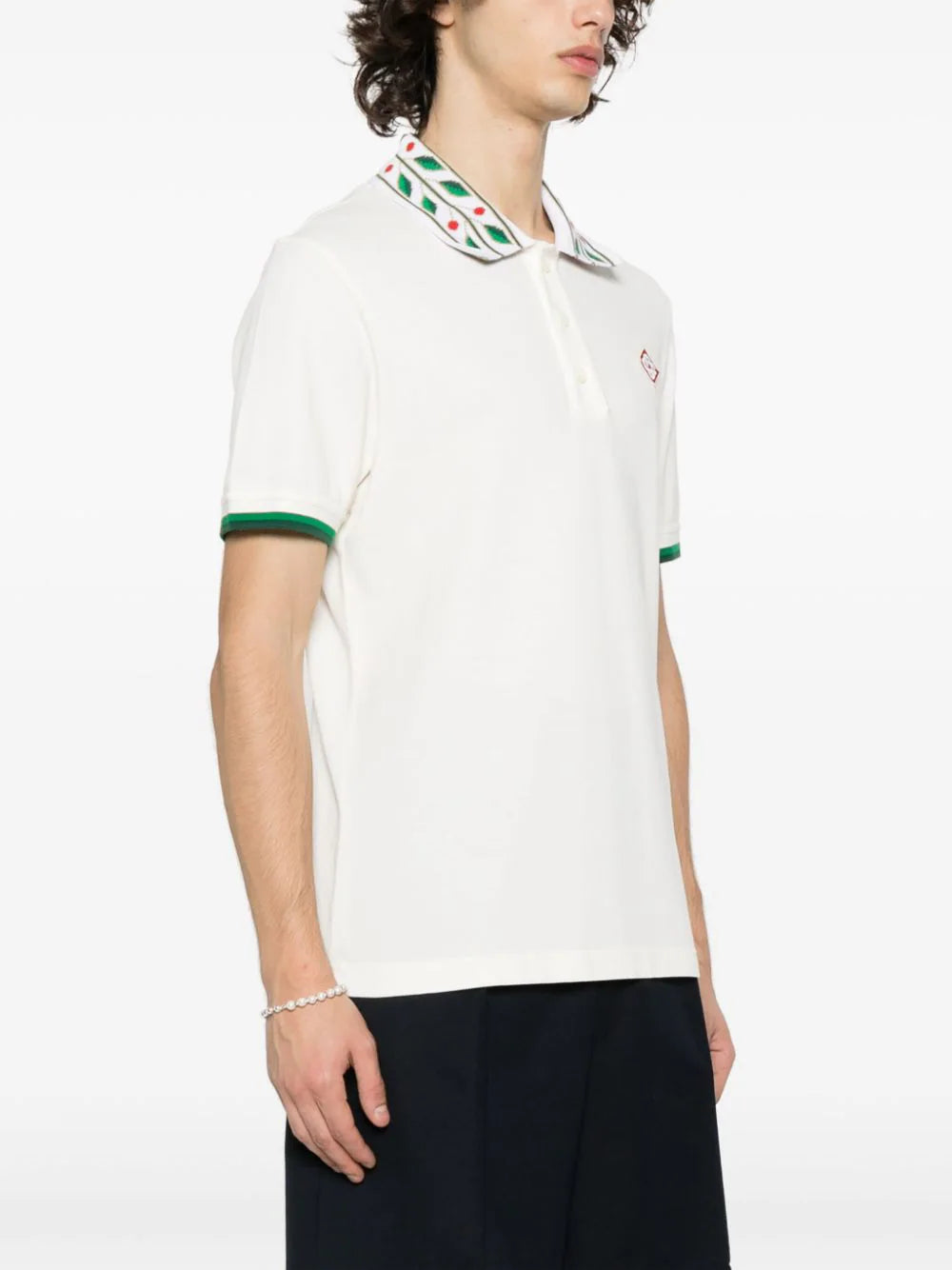 CASABLANCA Classic Laurel Polo Shirt