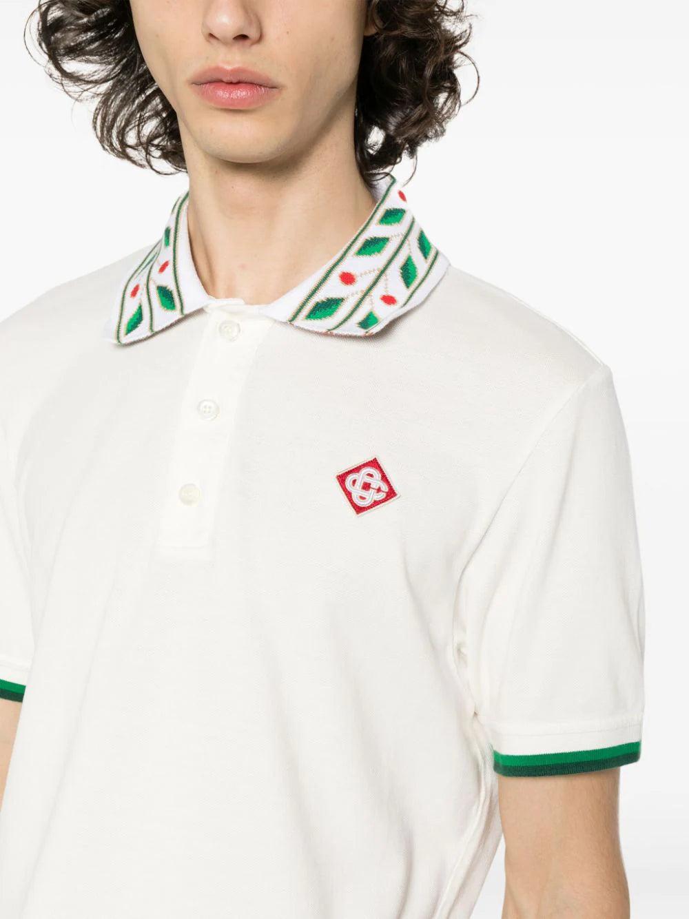 CASABLANCA Classic Laurel Polo Shirt
