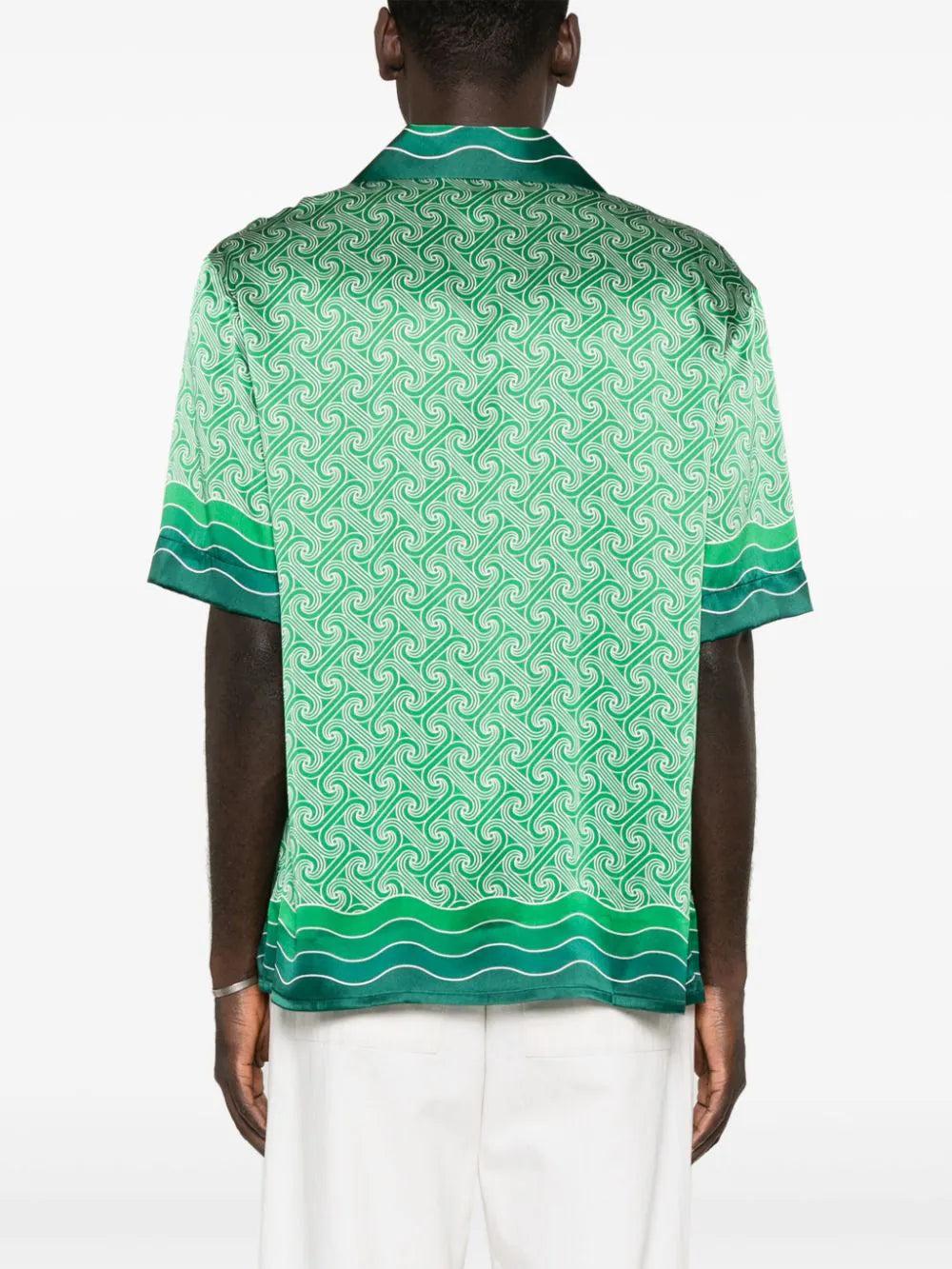 CASABLANCA Column Monogram Shirt