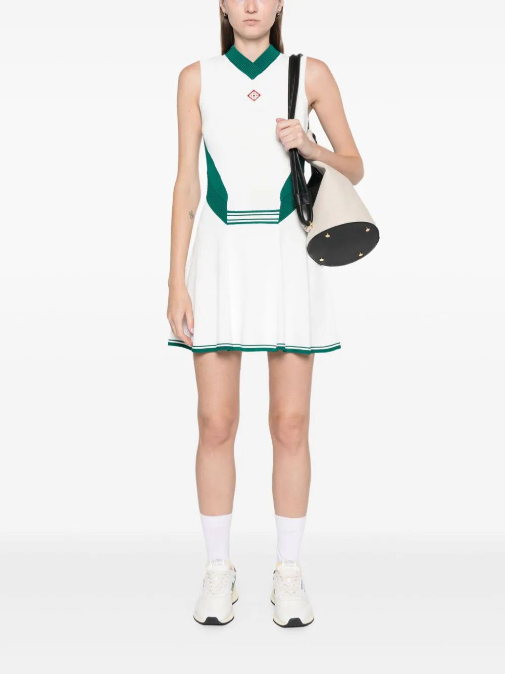 CASABLANCA Draped Tennis Dress