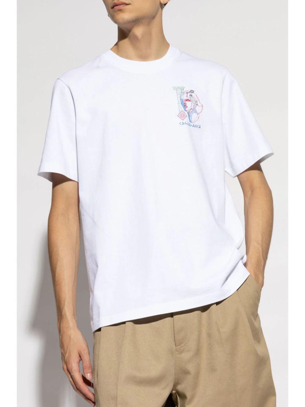 CASABLANCA Drawing Lab Screen T-shirt