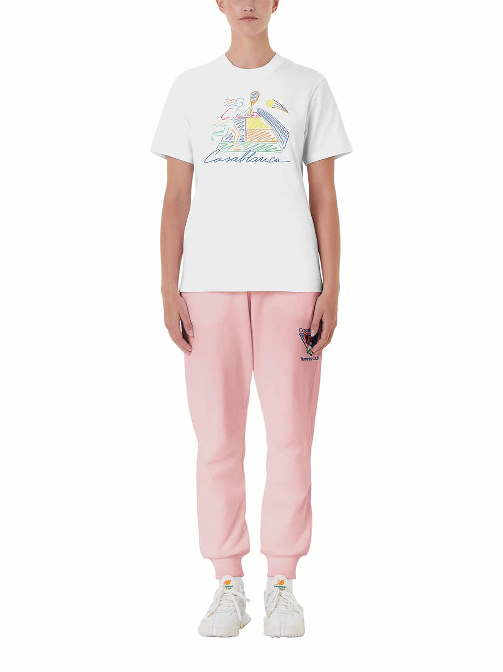 CASABLANCA Jeu De Crayon Screen T-shirt