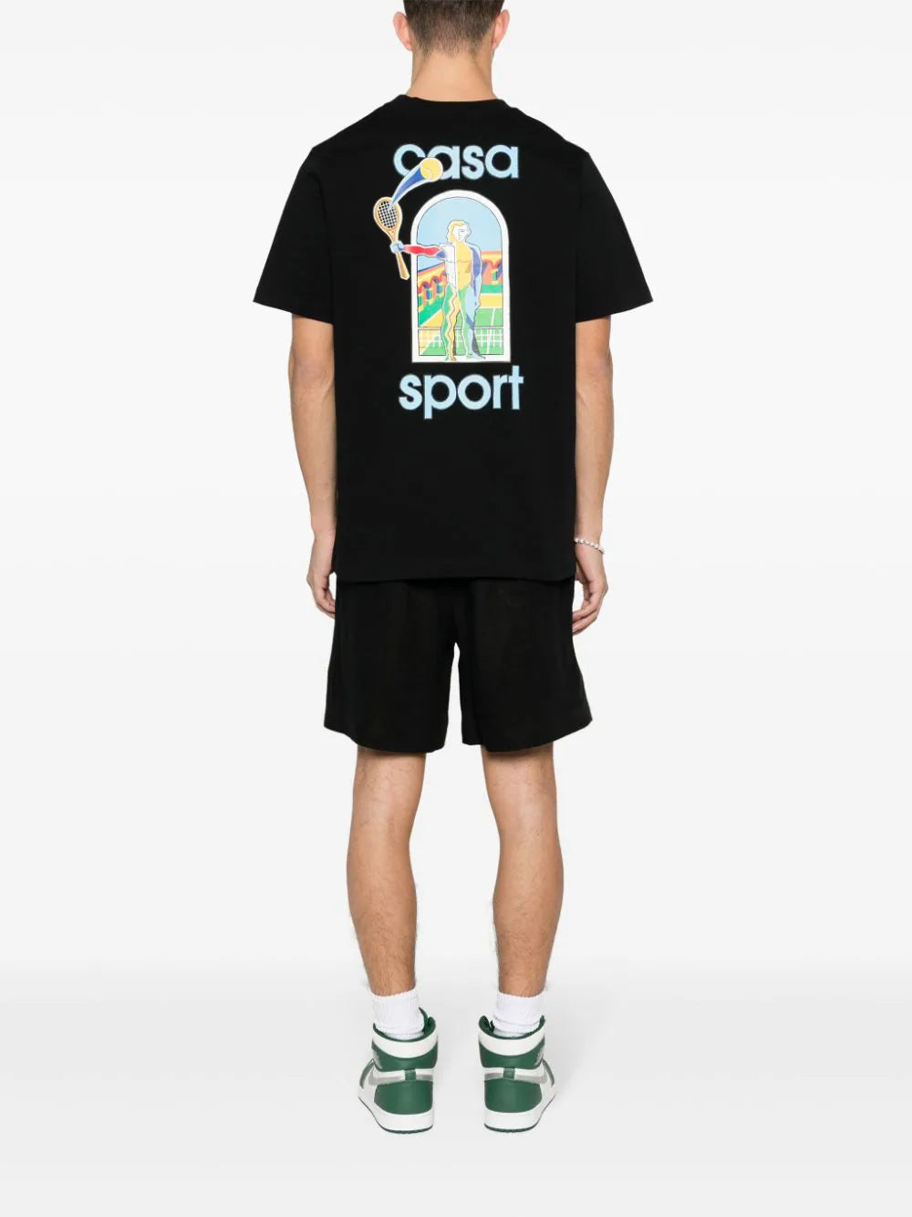 CASABLANCA Le Jeu Colore Screen T-shirt