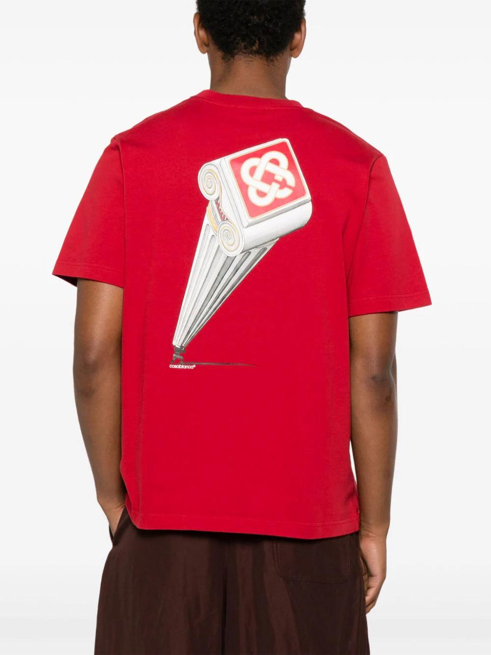 CASABLANCA Leaning Column T-shirt