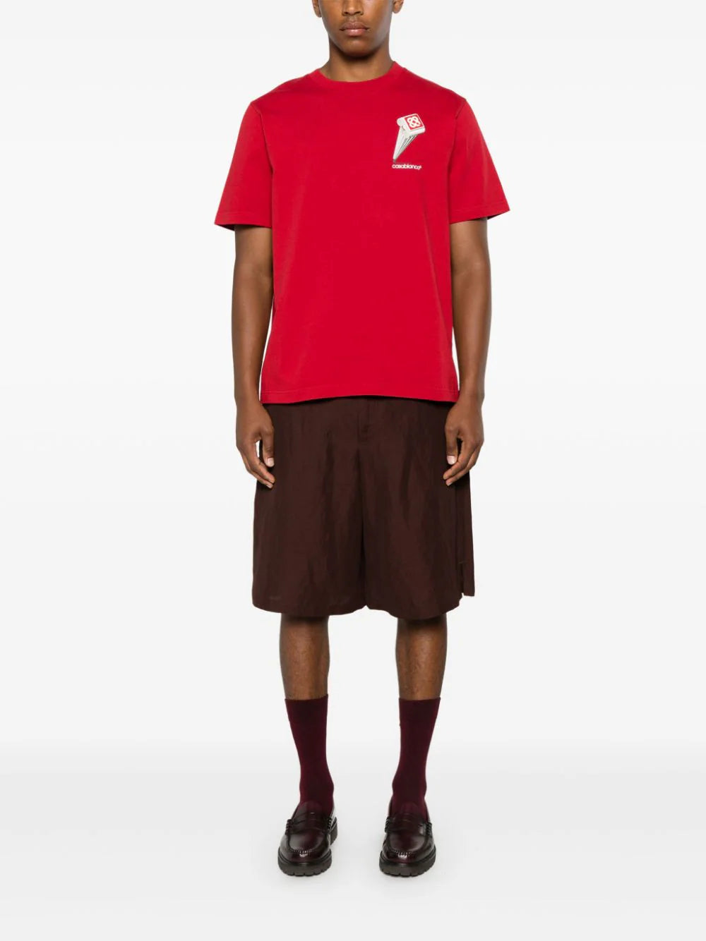 CASABLANCA Leaning Column T-shirt