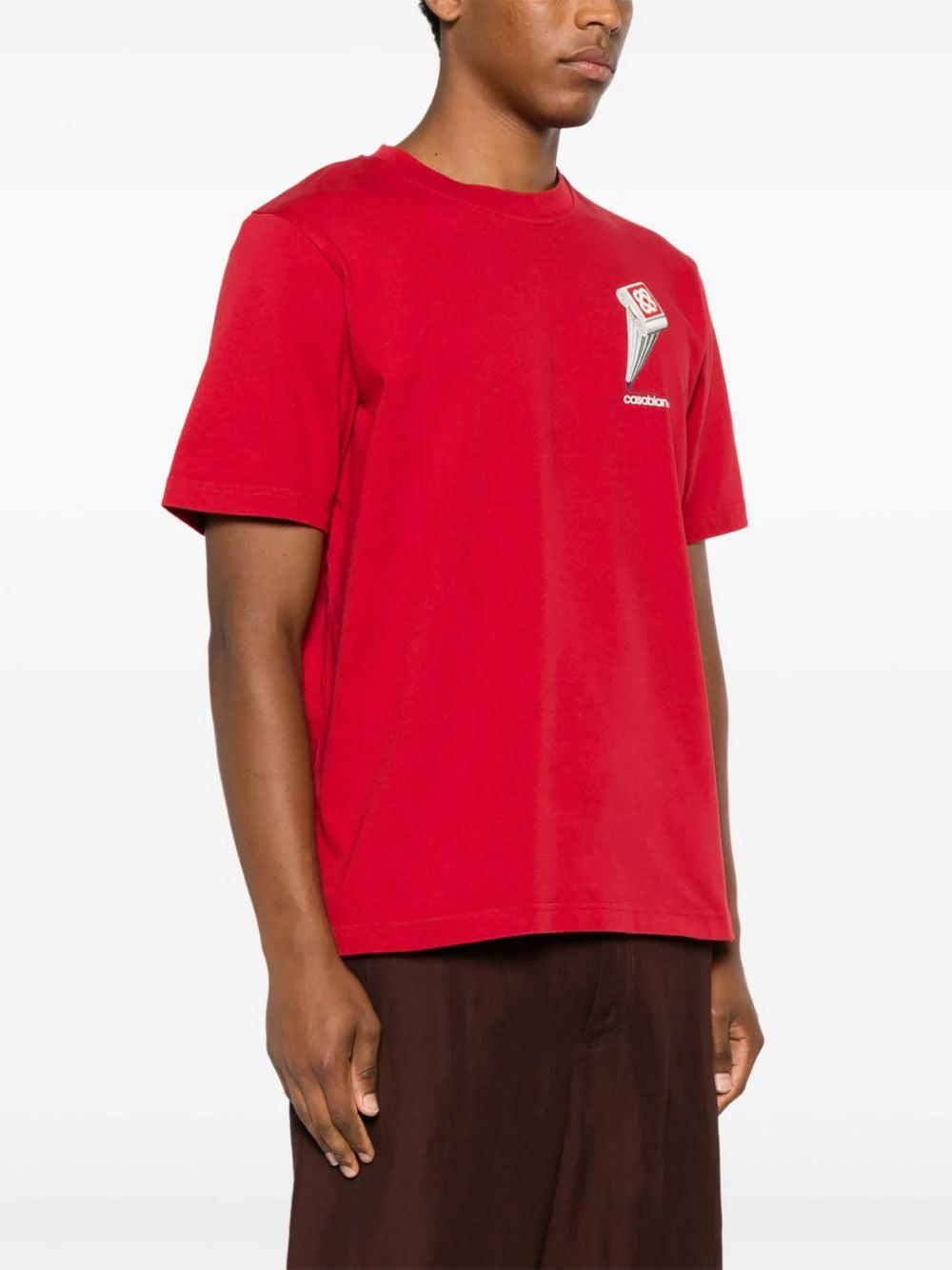 CASABLANCA Leaning Column T-shirt