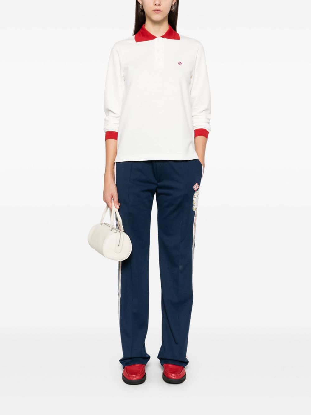 CASABLANCA Logo Polo Shirt