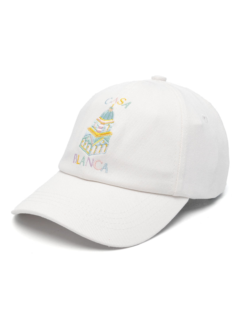 CASABLANCA Maison pastelle hat with embroidery